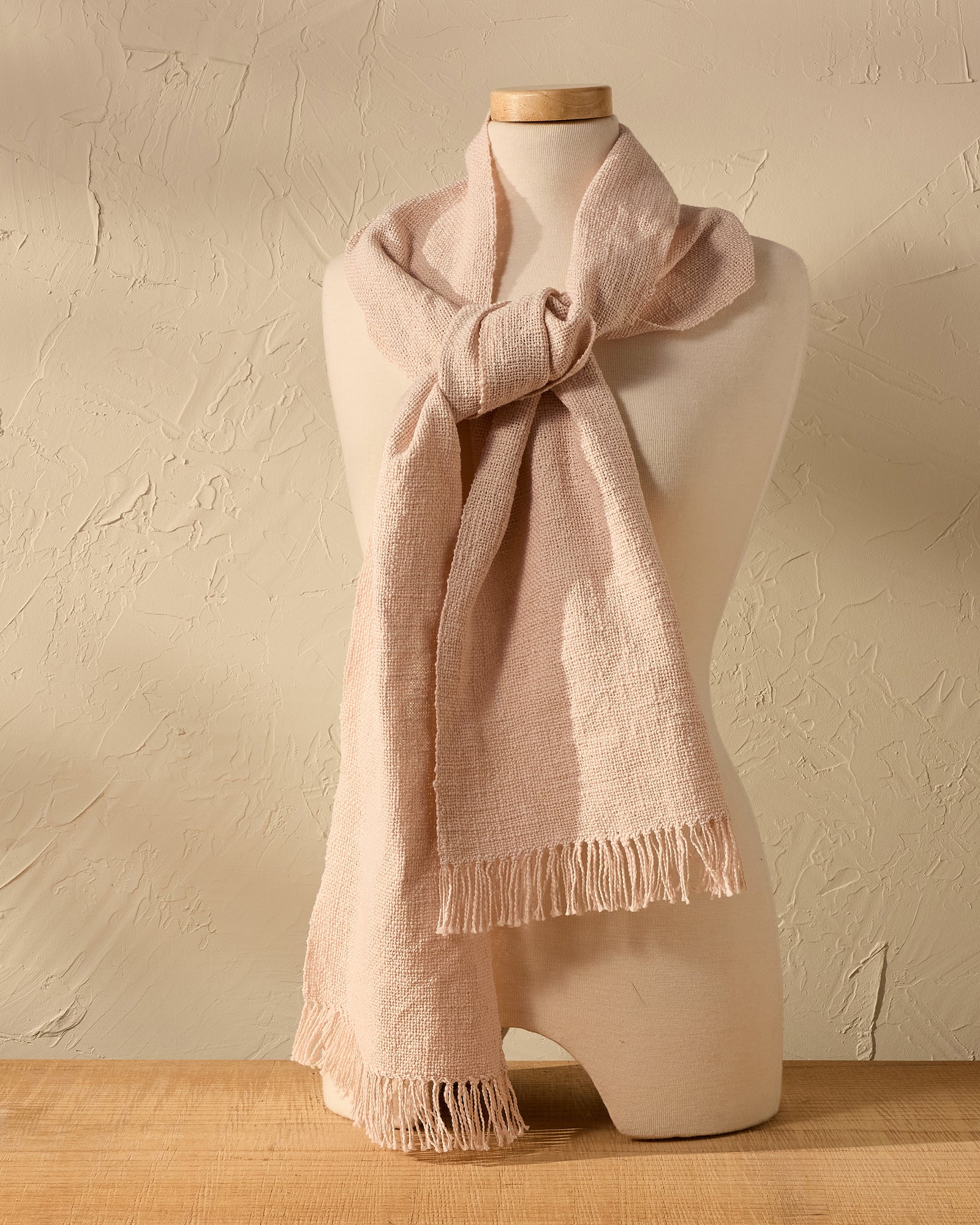 Textured Cotton Scarf
