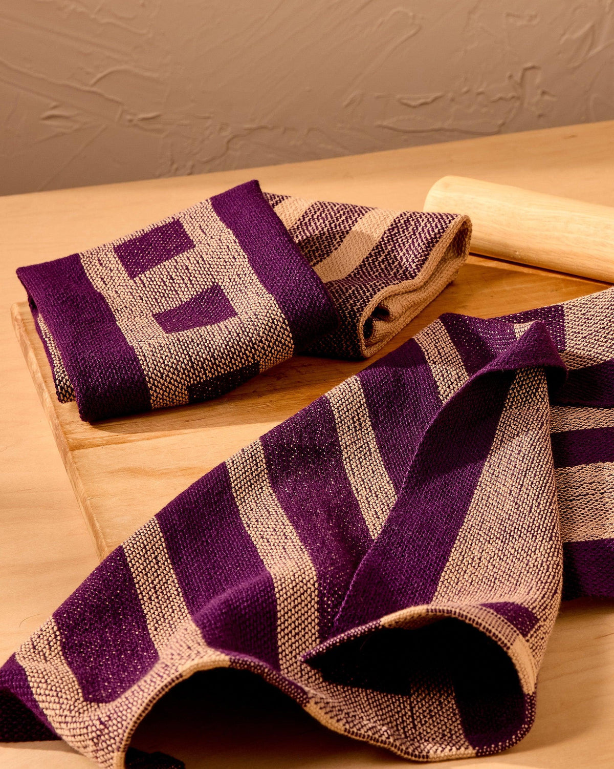 Turned Taqueté Towels
