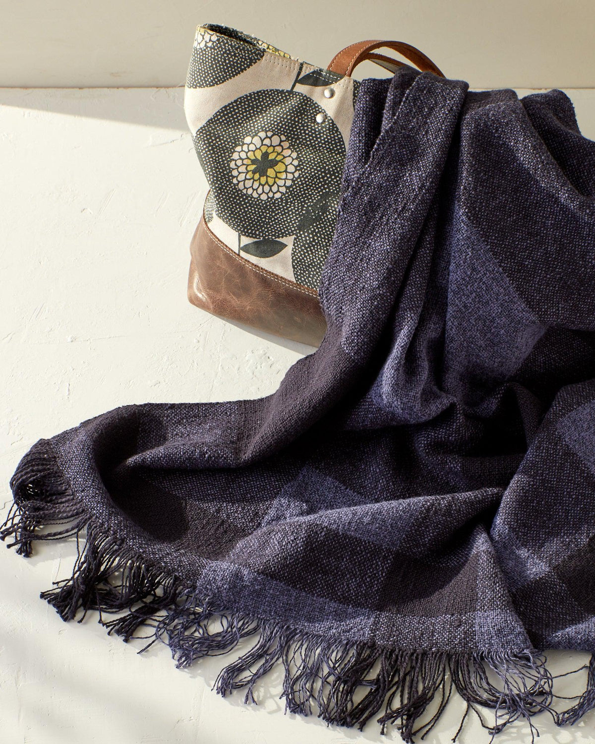 Tone on Tone Scarf Weaving Pattern