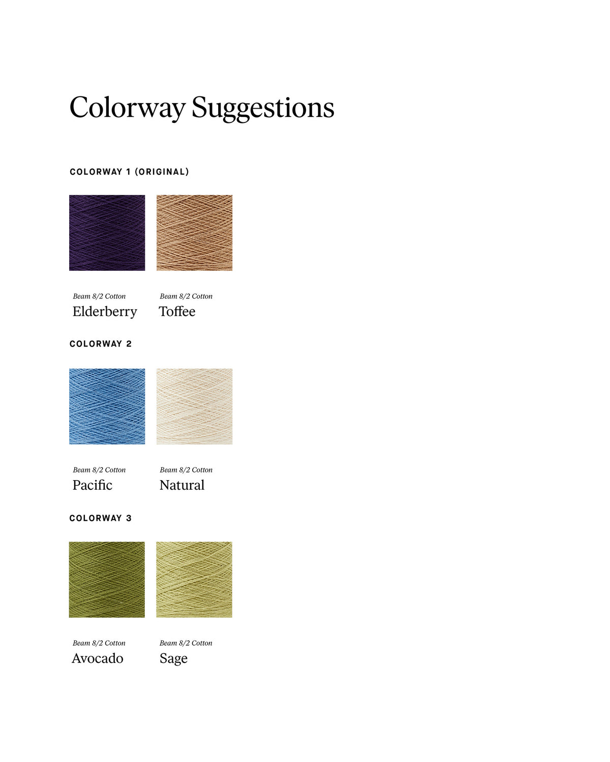 Turned Taqueté Towels