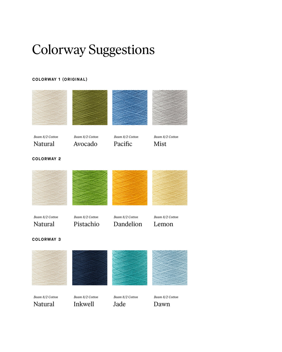 Four-Way Floats Towels (4-shaft)