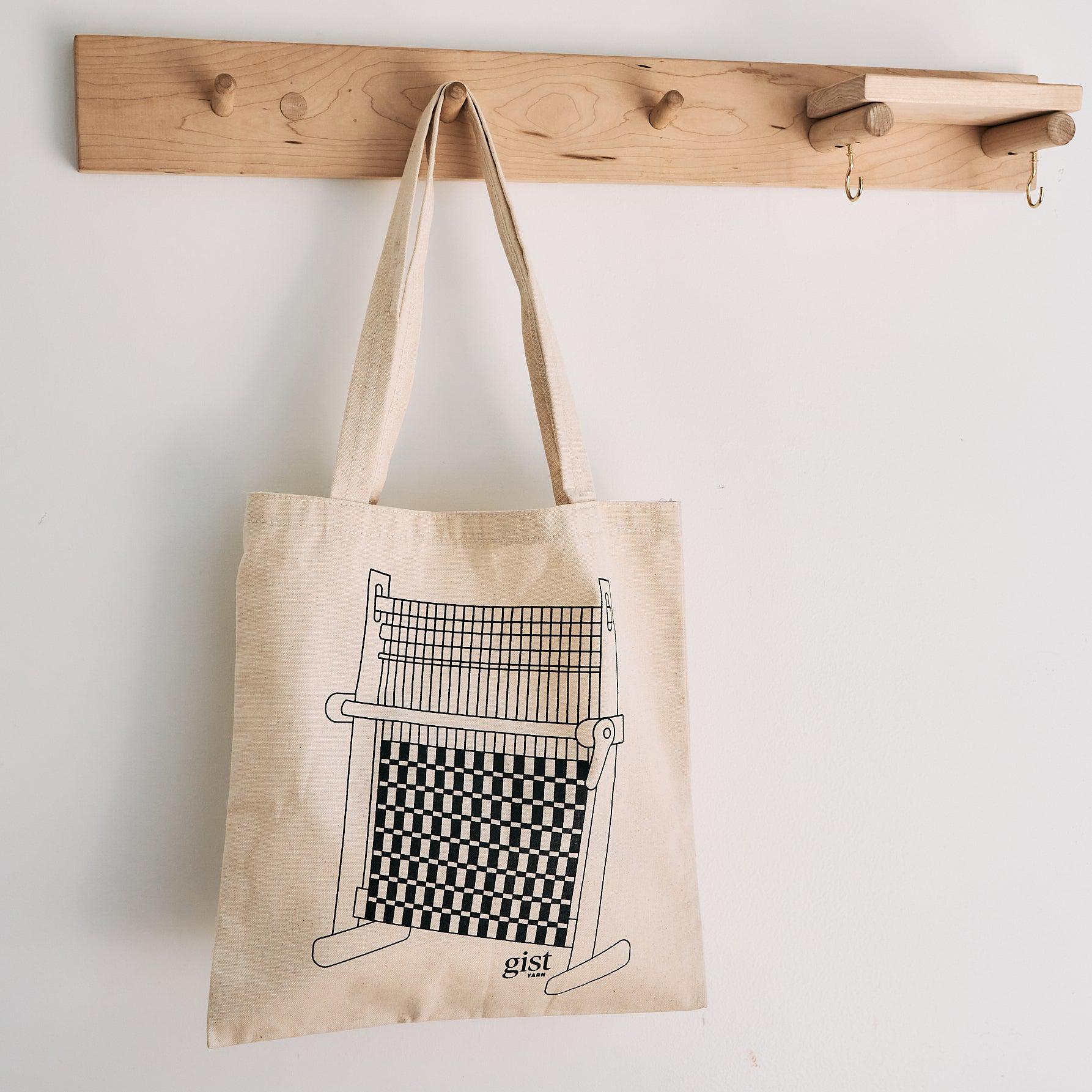Weaver Tote Bag - Tapestry Loom - Gist Yarn