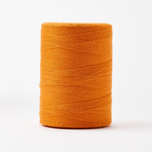 8/2 Un-Mercerized Cotton Weaving Yarn ~ Orange - Gist Yarn