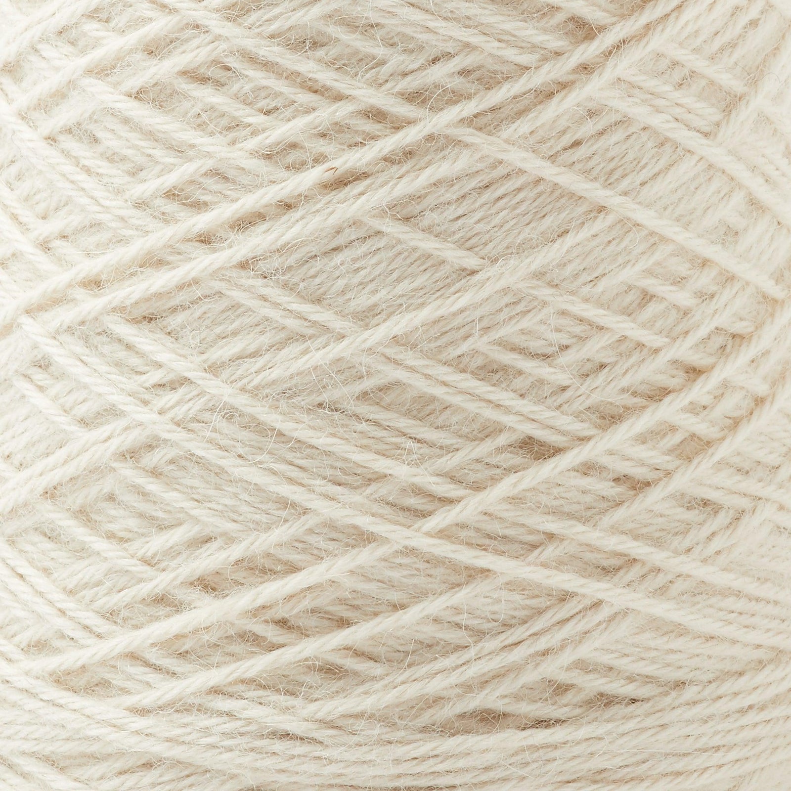 Ode Alpaca Weaving Yarn ~ Cream-Gist Yarn, bundle_swatch