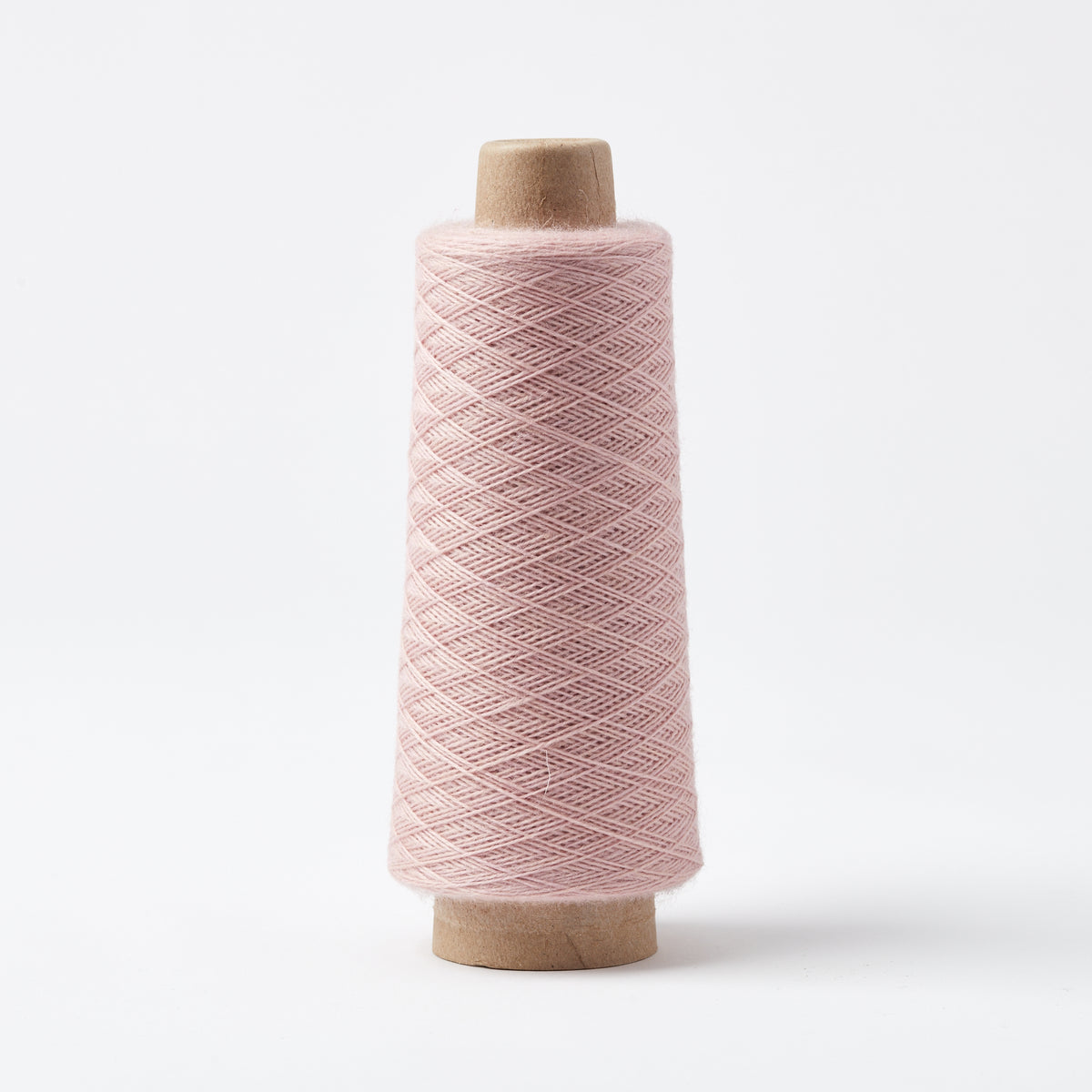 Array Wool Yarn ~ Burgundy cone of thin worsted spun yarn for home decor and garments, 4oz, 840 yds, made in USA