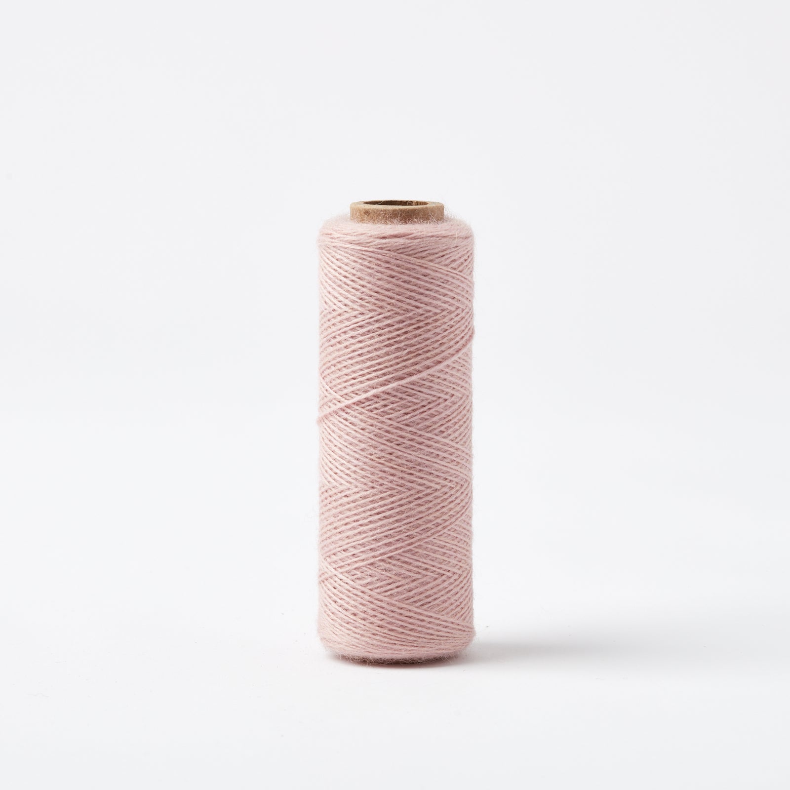 Array Wool Yarn ~ Burgundy spool of thin, sturdy worsted yarn perfect for home decor and garment projects.