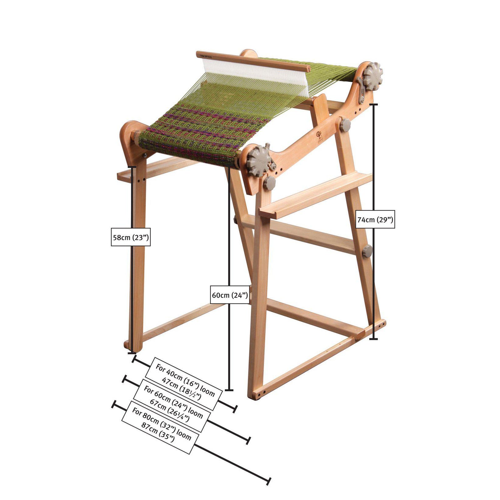 Ashford Rigid Heddle Weaving Loom-Gist Yarn