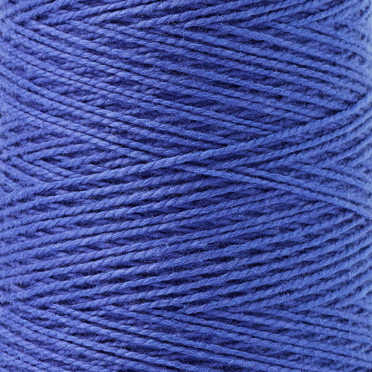 Beam 3/2 Organic Cotton Weaving Yarn ~ Cobalt, bundle_swatch