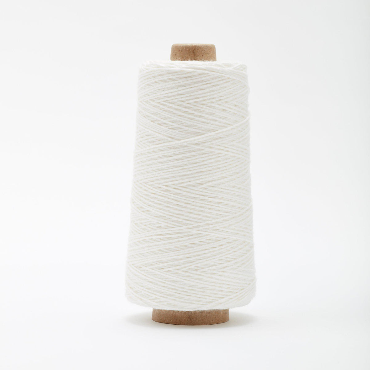 Beam 3/2 Organic Cotton Weaving Yarn ~ White - Gist Yarn