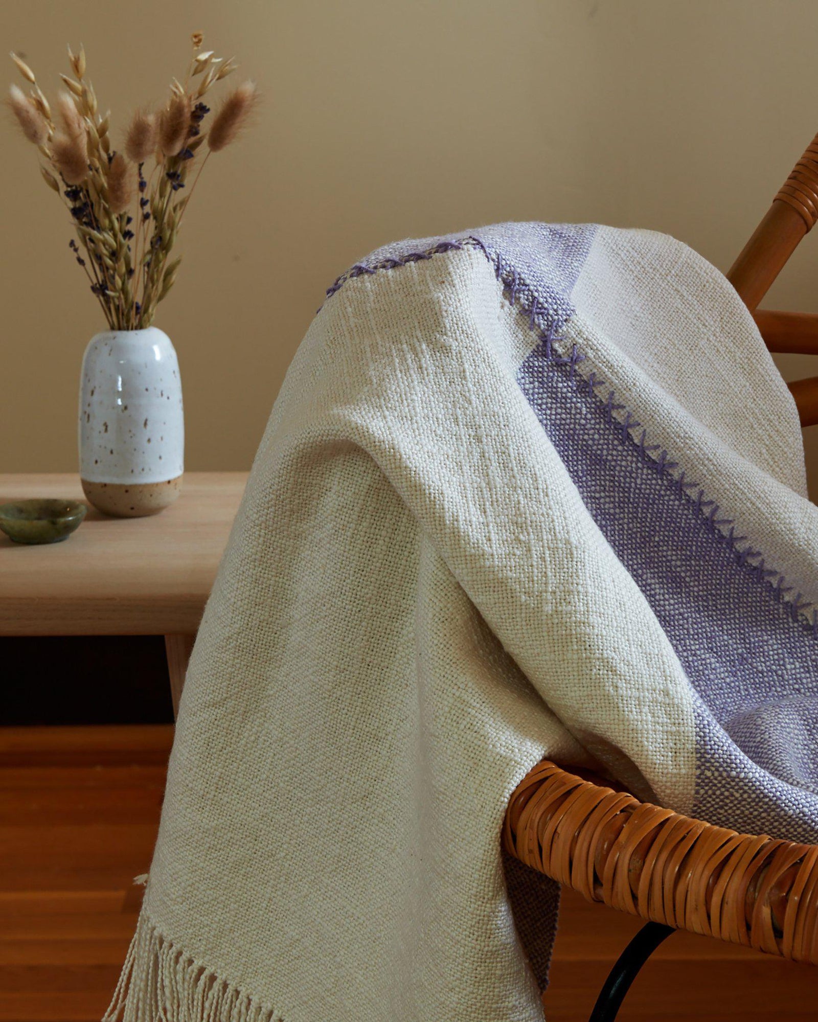 Block Baby Blanket Rigid Heddle Weaving Pattern