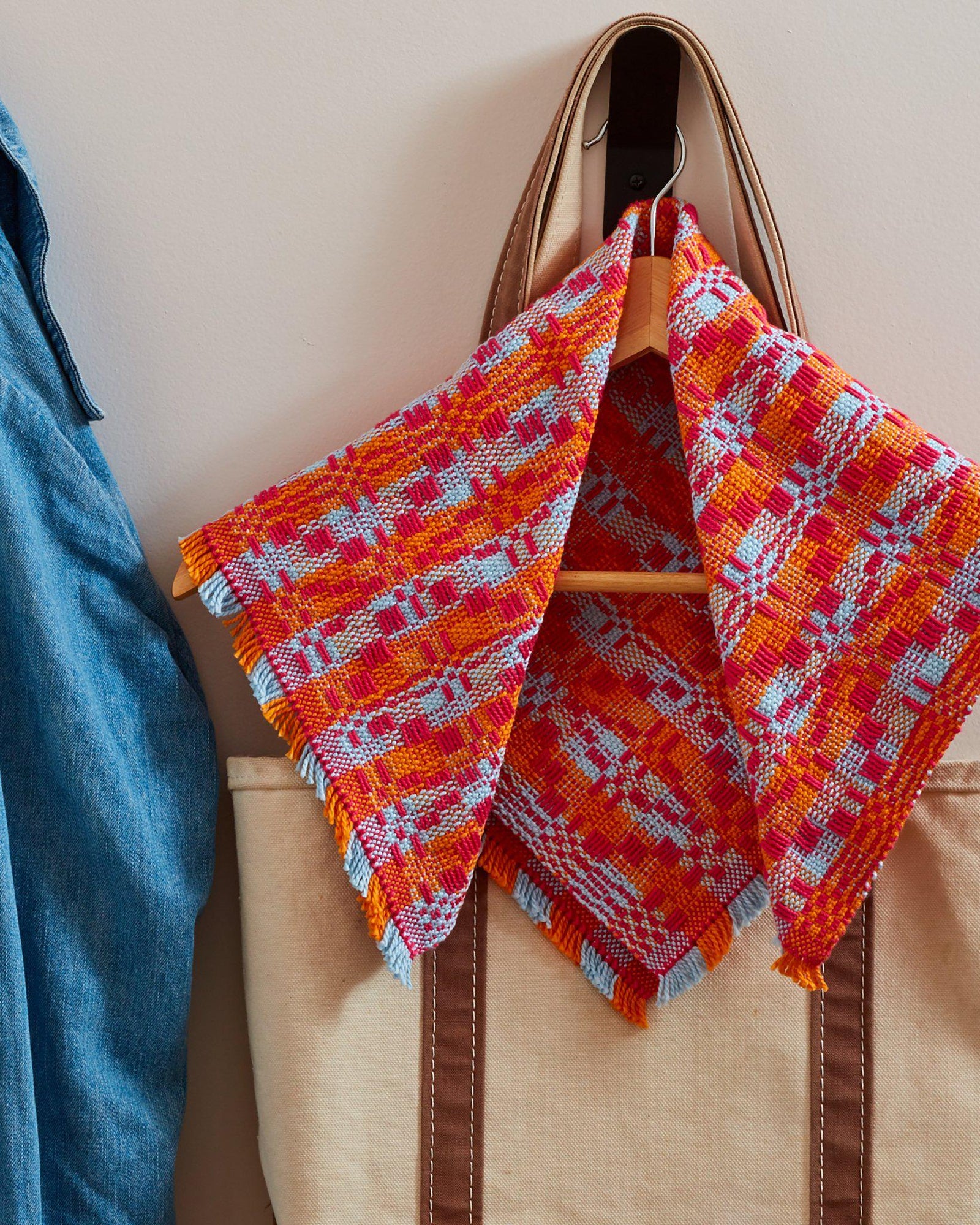Brighter Days Bandanas Overshot Weaving Pattern