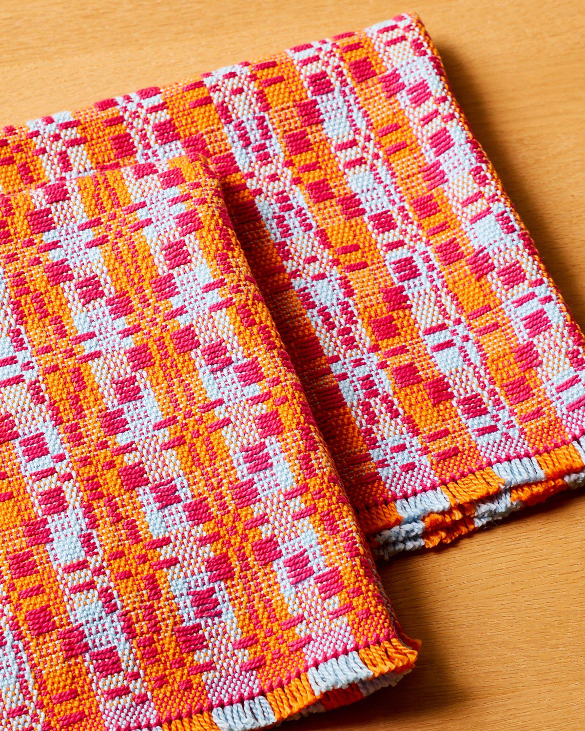Brighter Days Bandanas Overshot Weaving Pattern