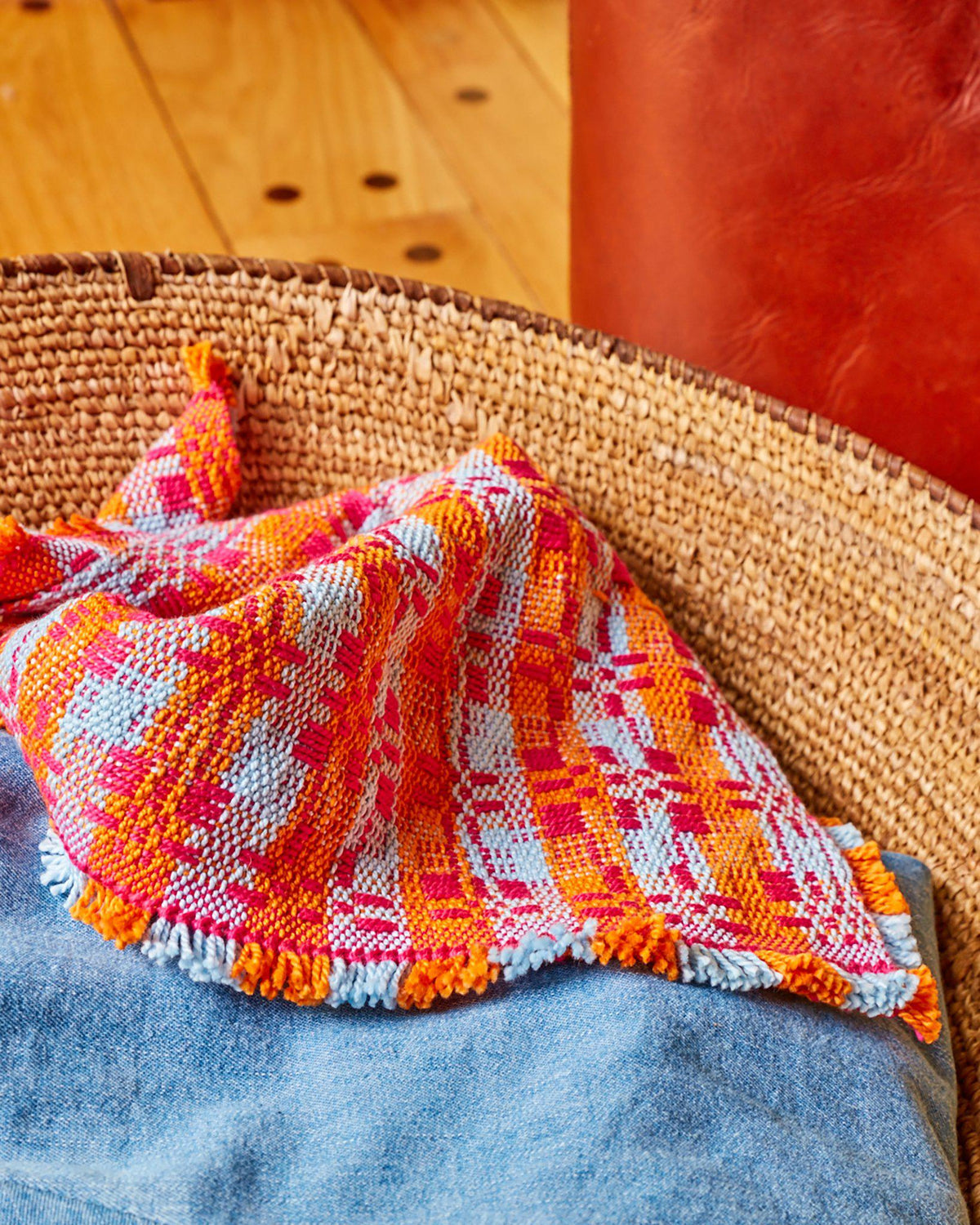 Brighter Days Bandanas Overshot Weaving Pattern