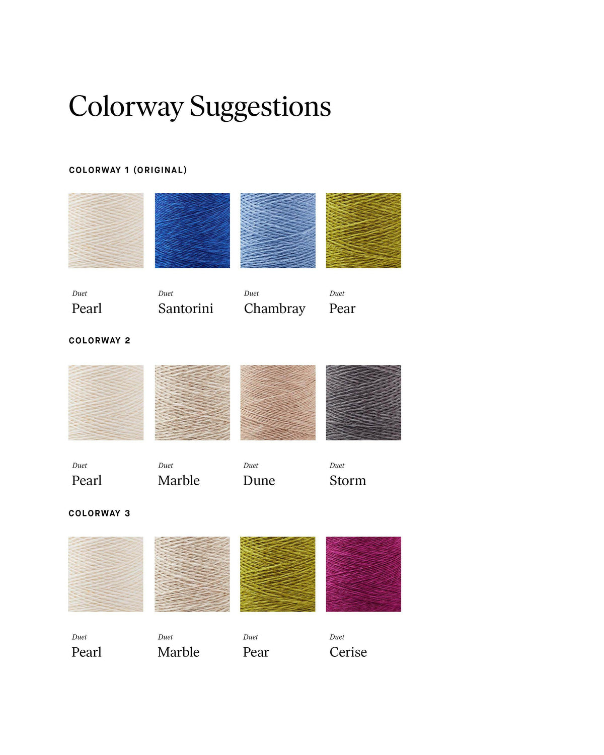 Checks and Stripes Colorway Suggestions