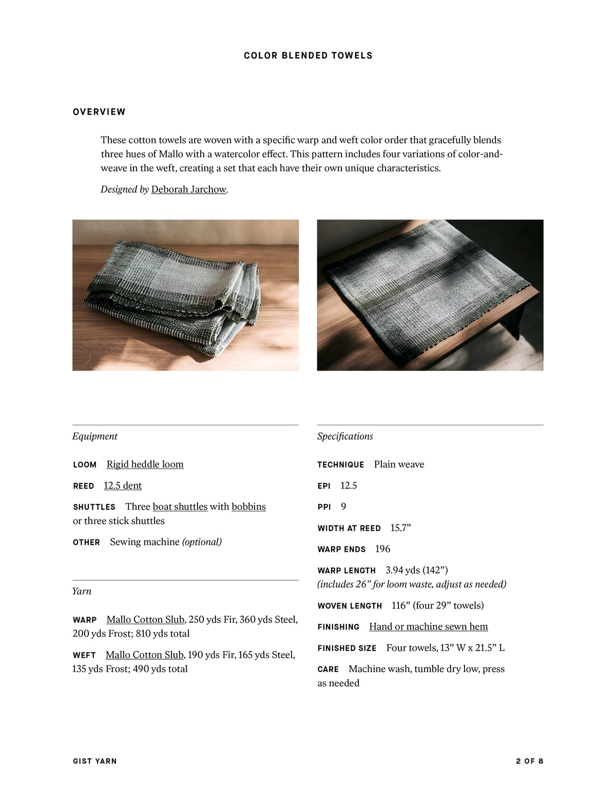 Color Blended Towels