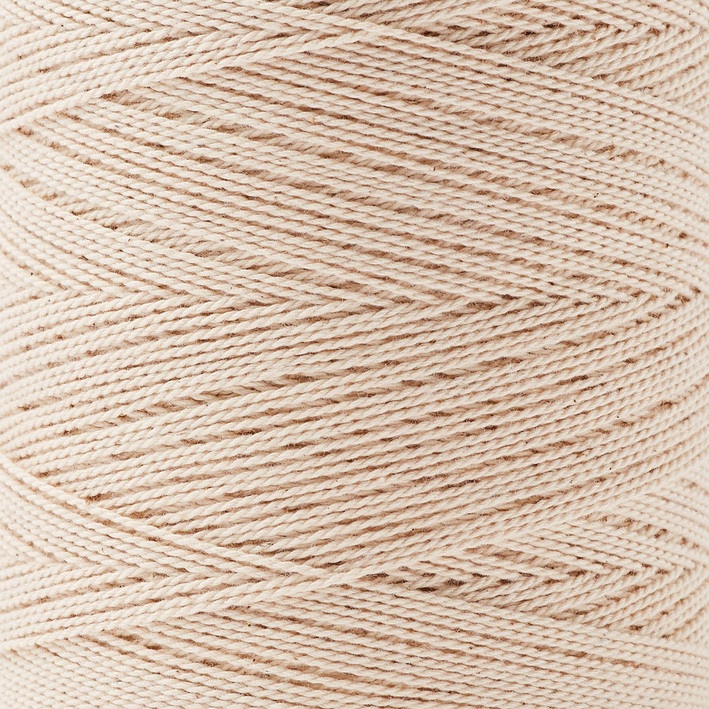 Natural Cotton Seine Twine # 12 Warp Weaving Yarn for Rugs and