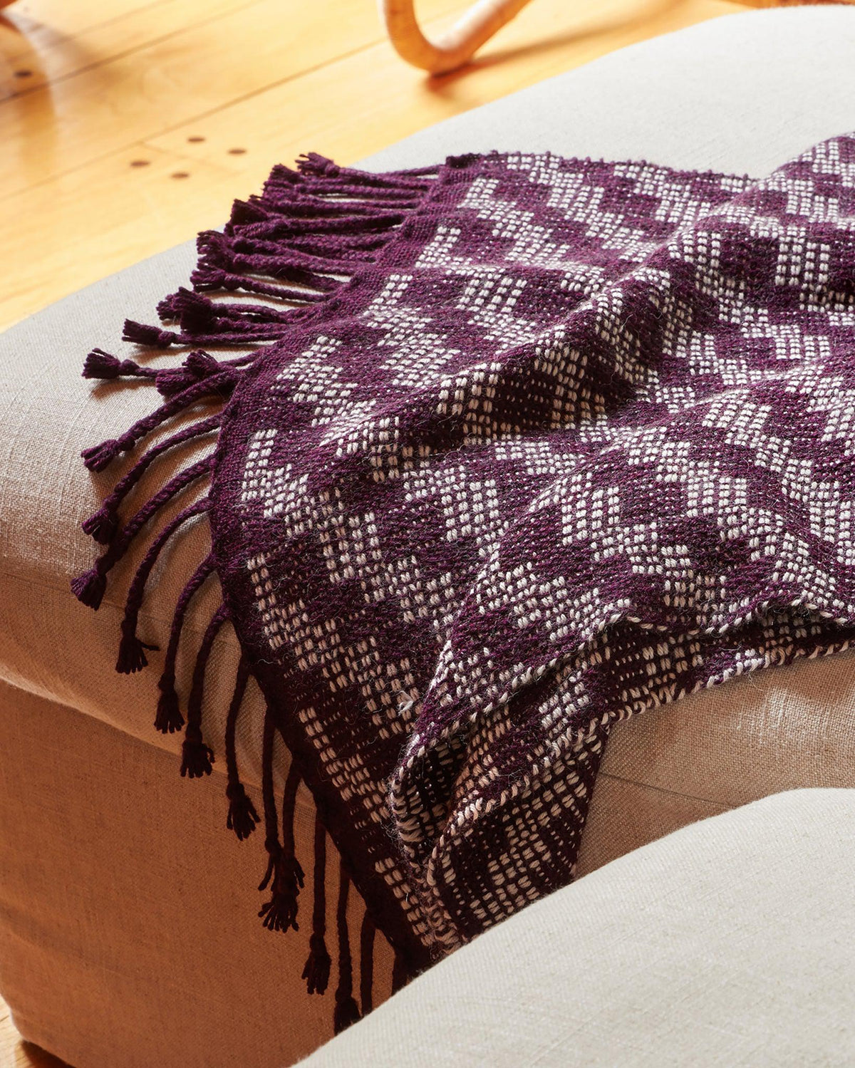 Crackle Weave Blanket-Gist Yarn