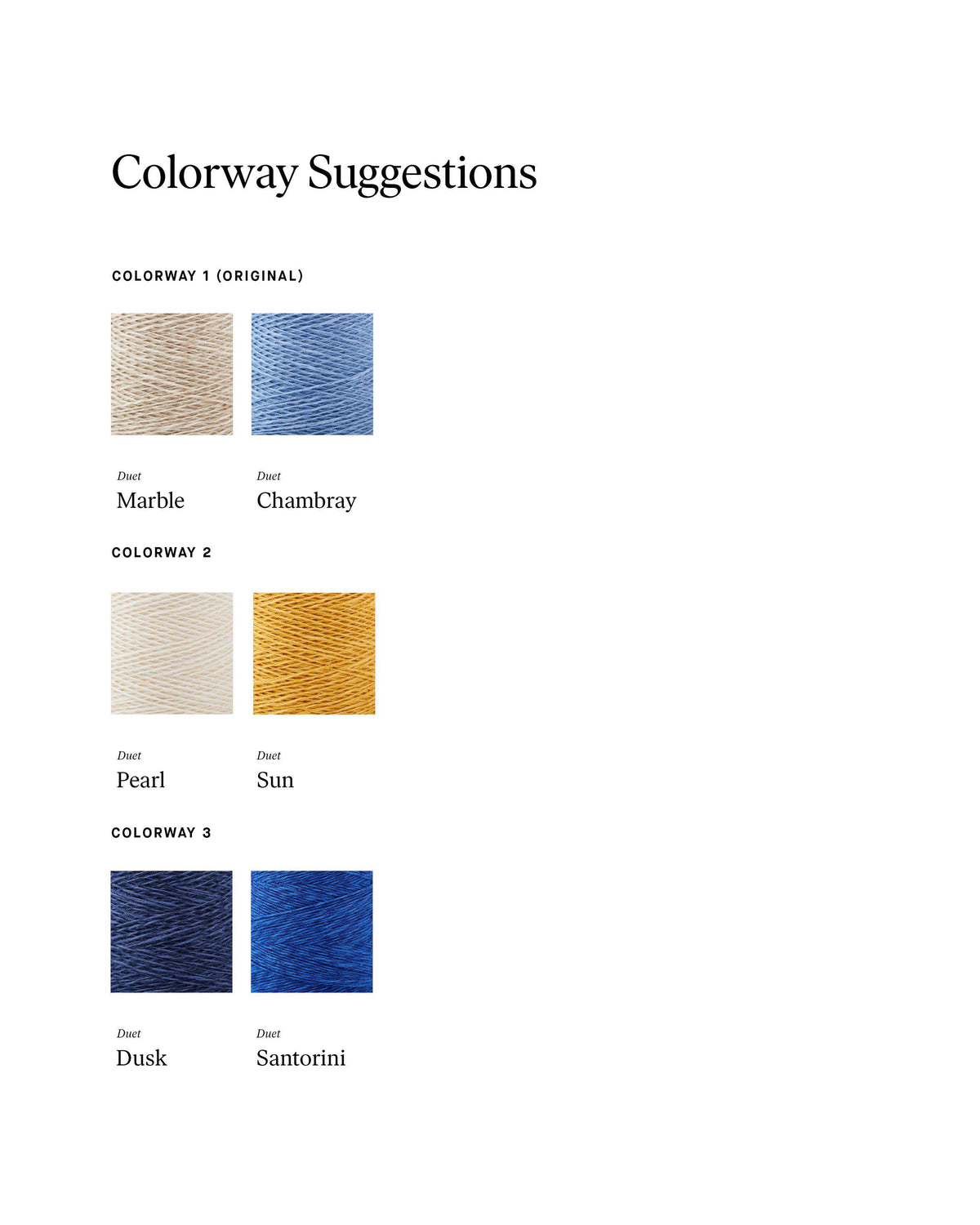 colorway suggestions