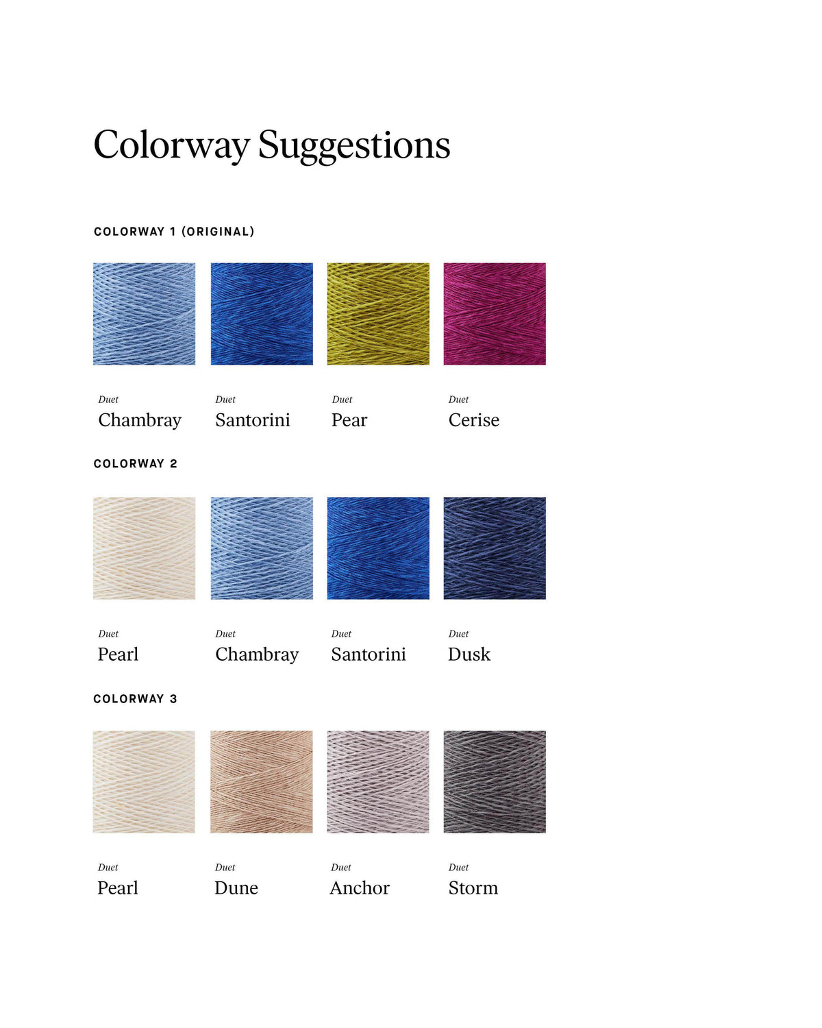 colorway suggestions