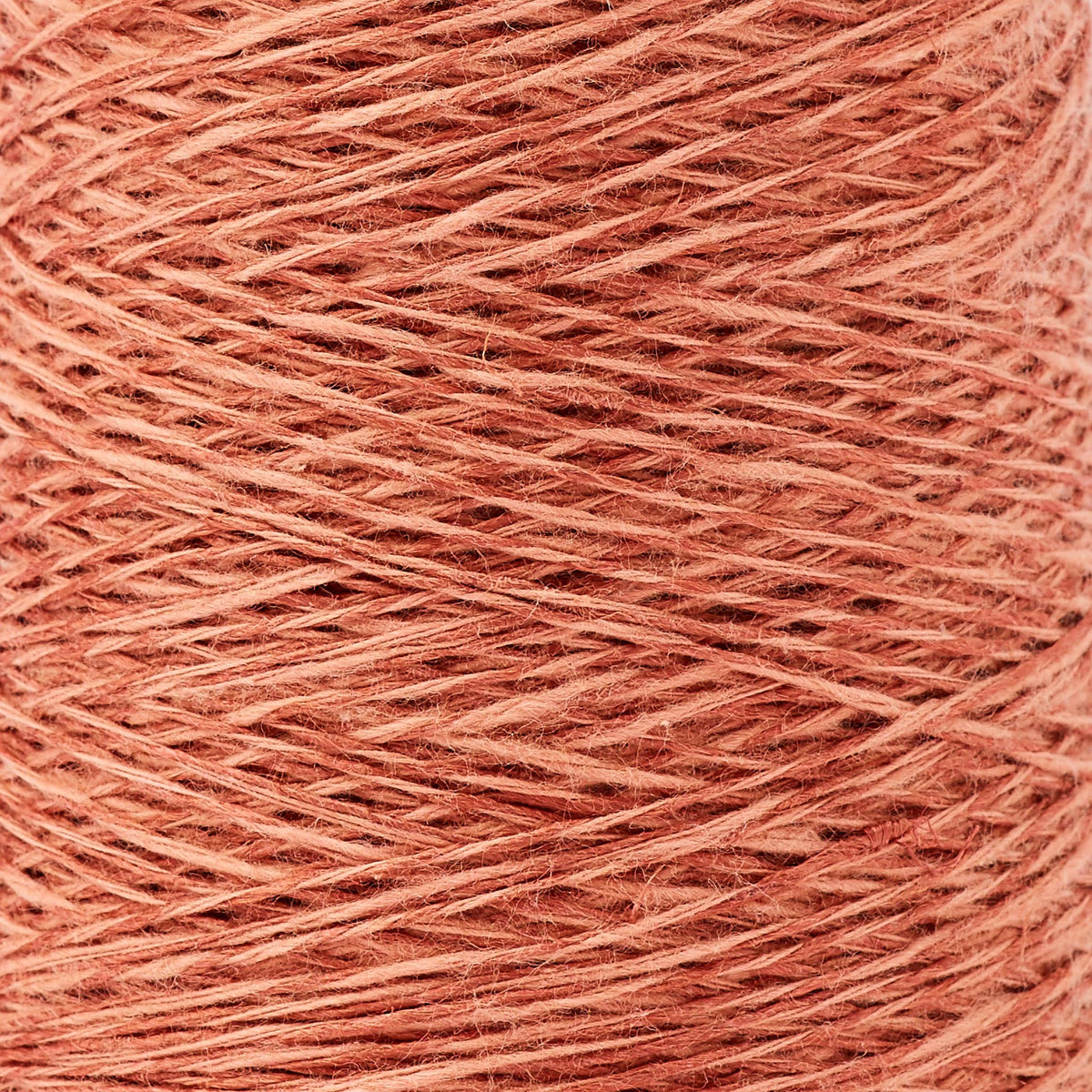 Duet Cotton Linen Weaving Yarn Rust, bundle_swatch