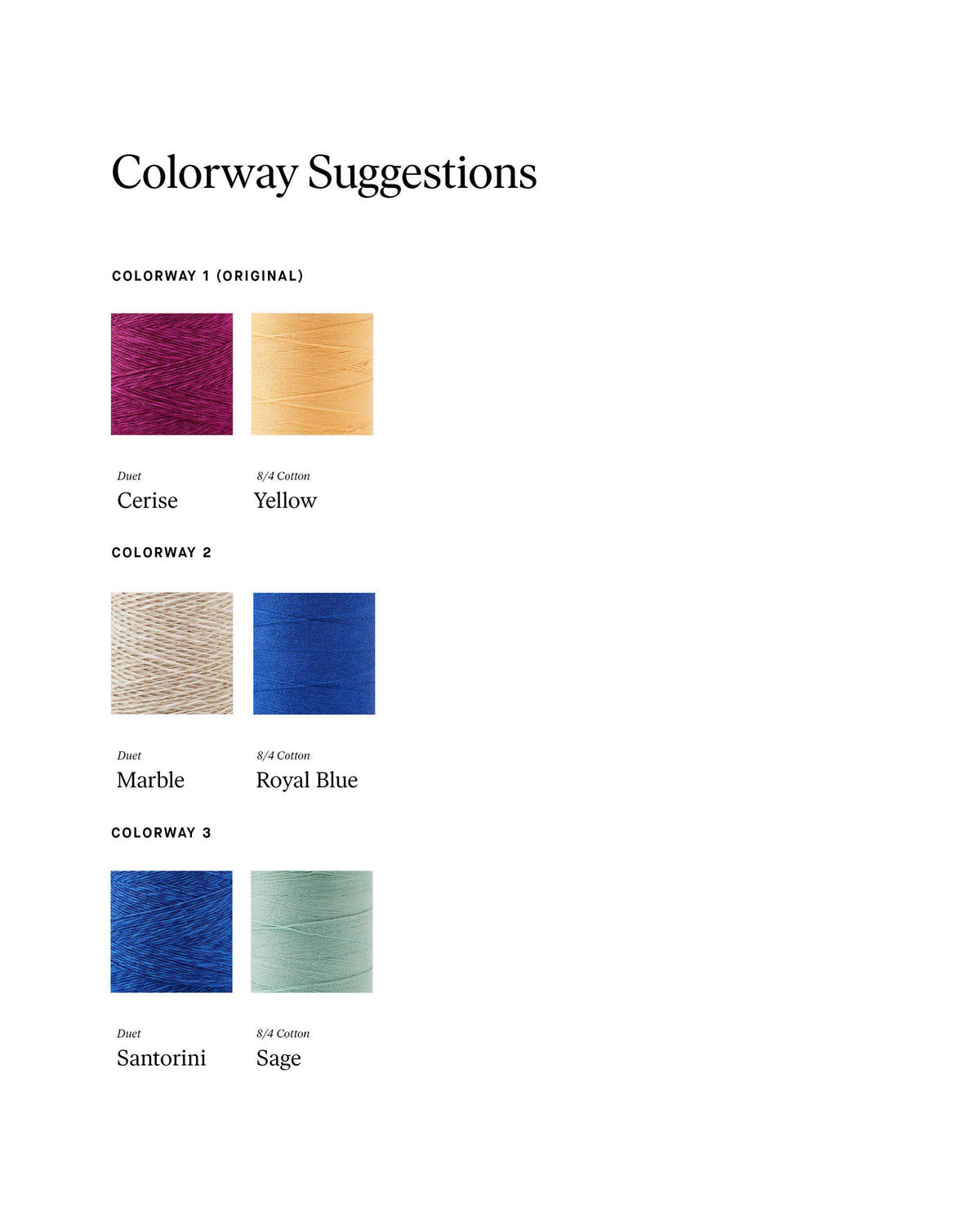 colorway suggestions