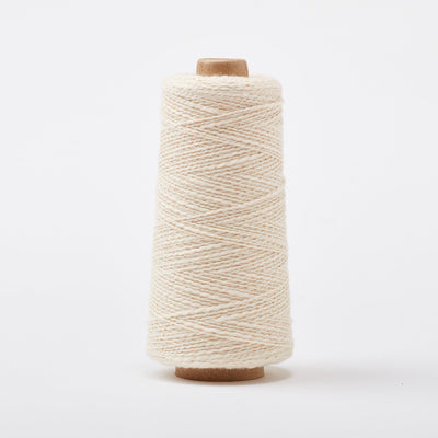 Mallo Cotton Slub Weaving Yarn ~ Natural