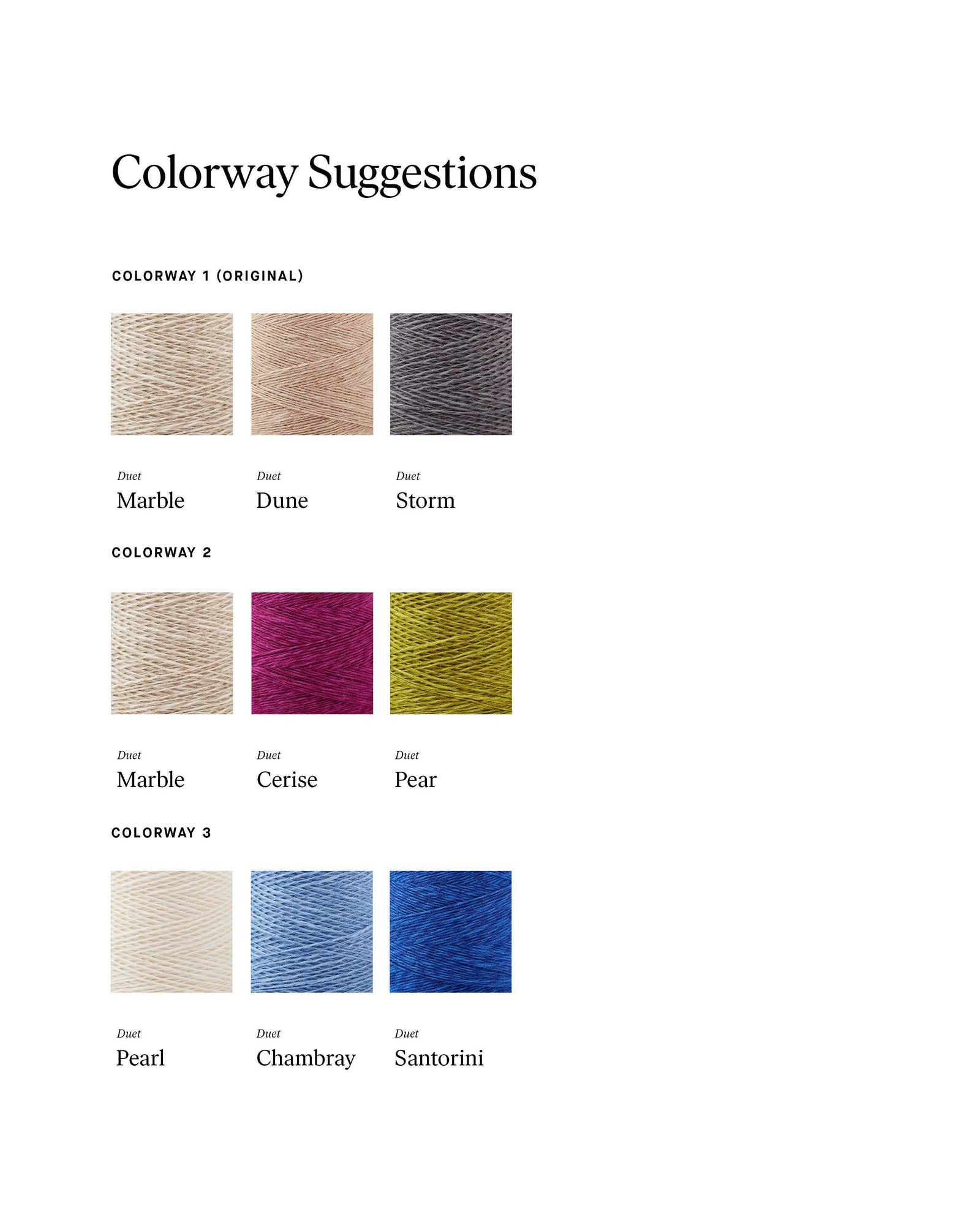 colorway suggestions