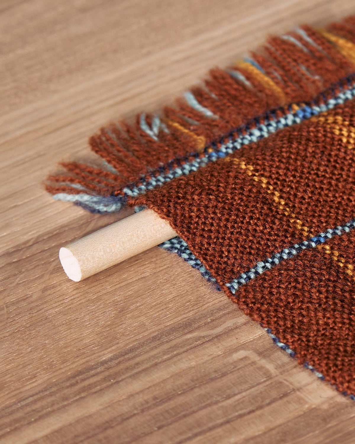 Ocean Waves Wall Hanging Weaving Pattern