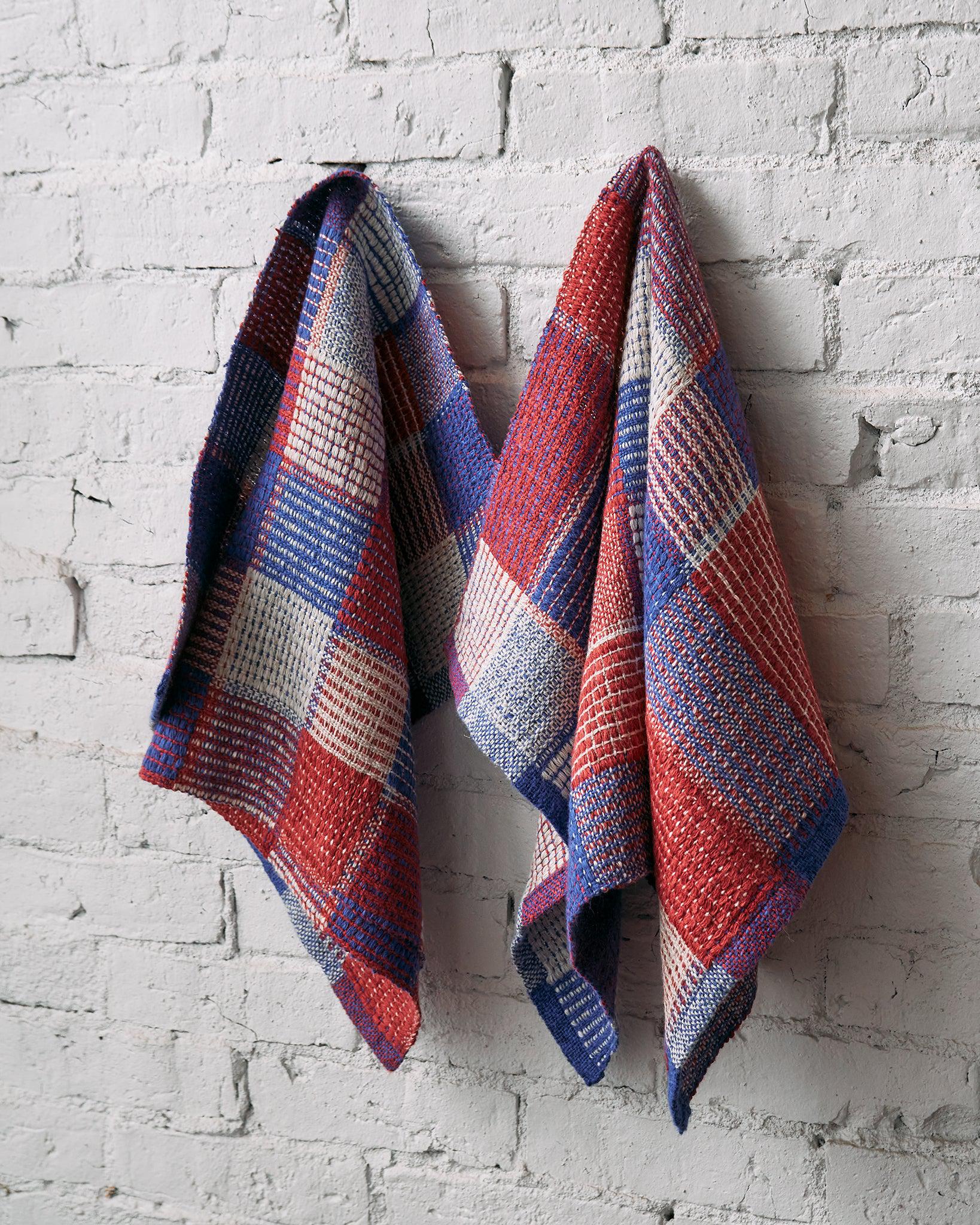 Offset Squares Towels Weaving Pattern - Gist Yarn