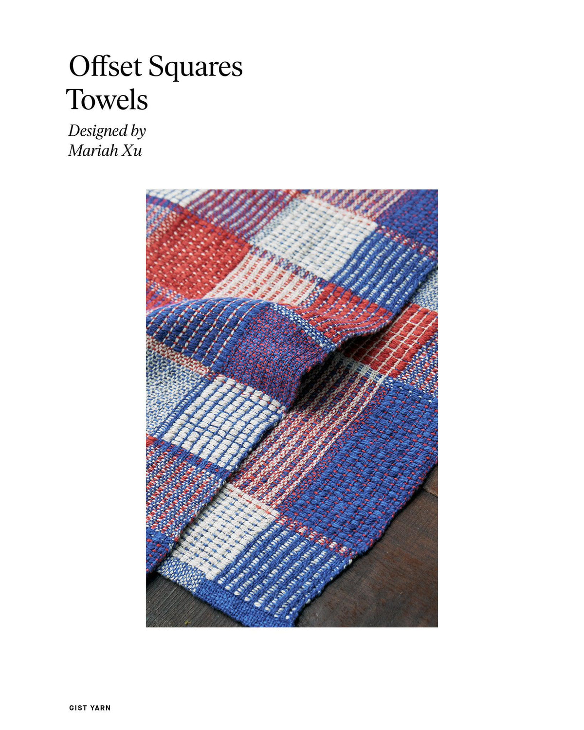 Offset Squares Towels