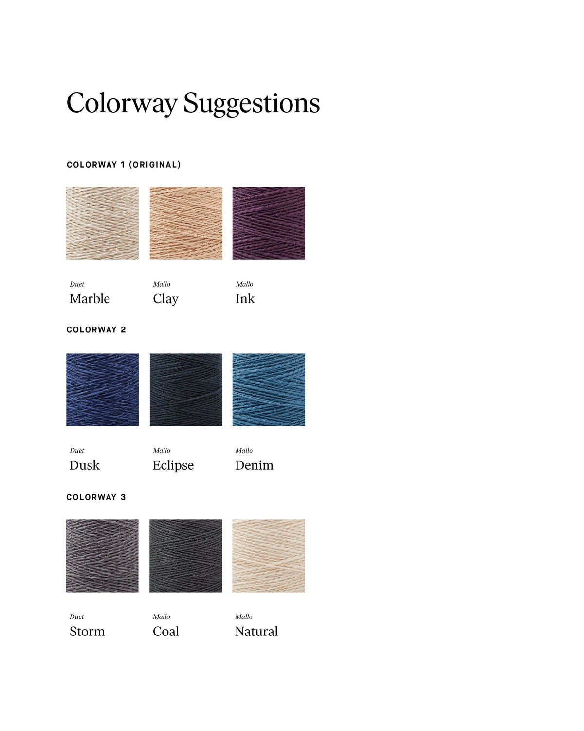 colorway suggestions