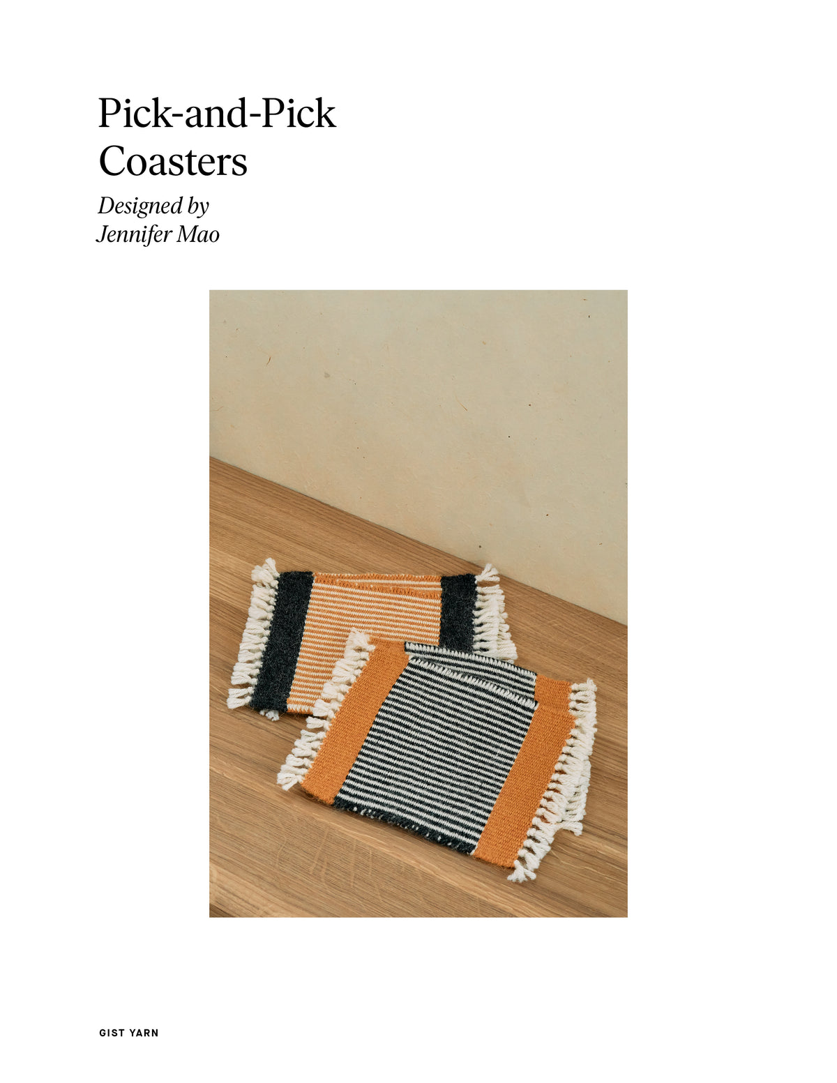 Pick-and-Pick Coasters