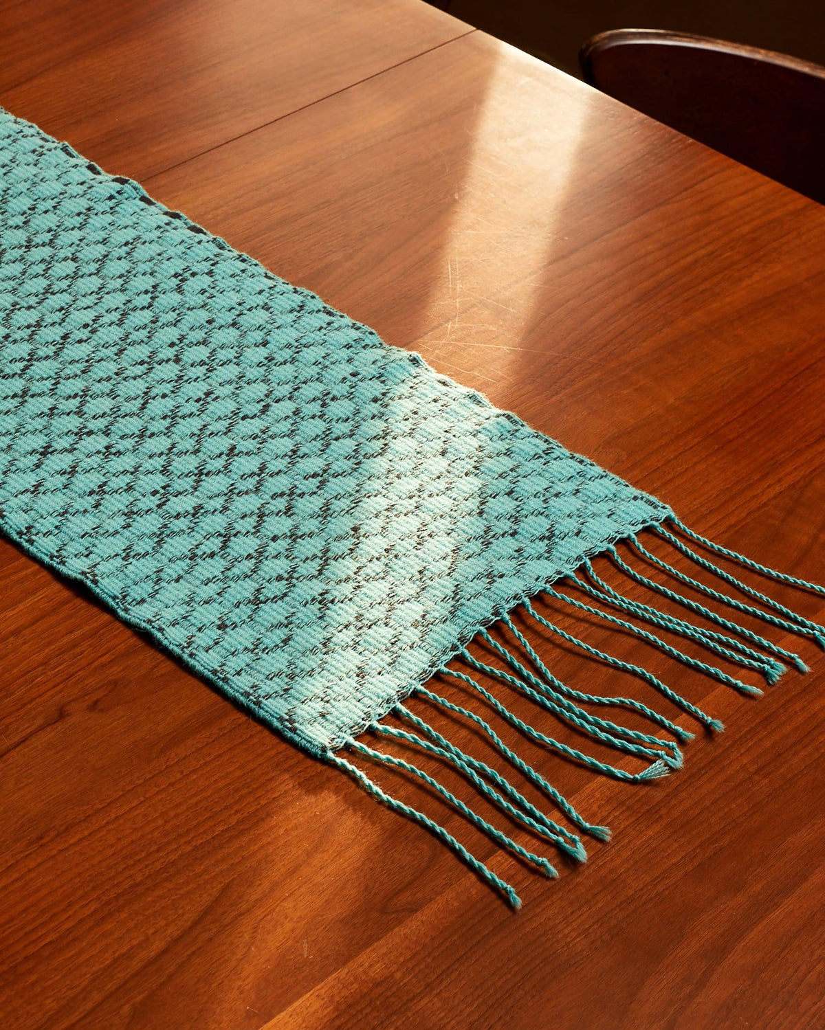 Poison Dart Frog Table Runner Weaving Pattern