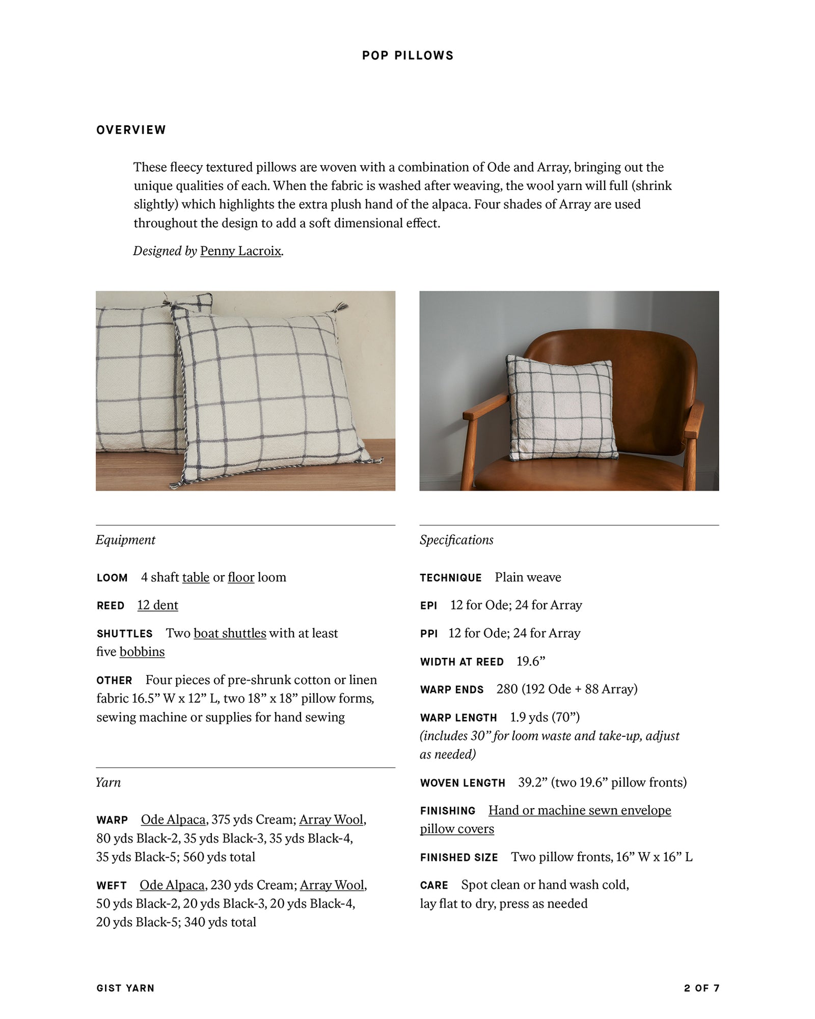 Pop Pillows