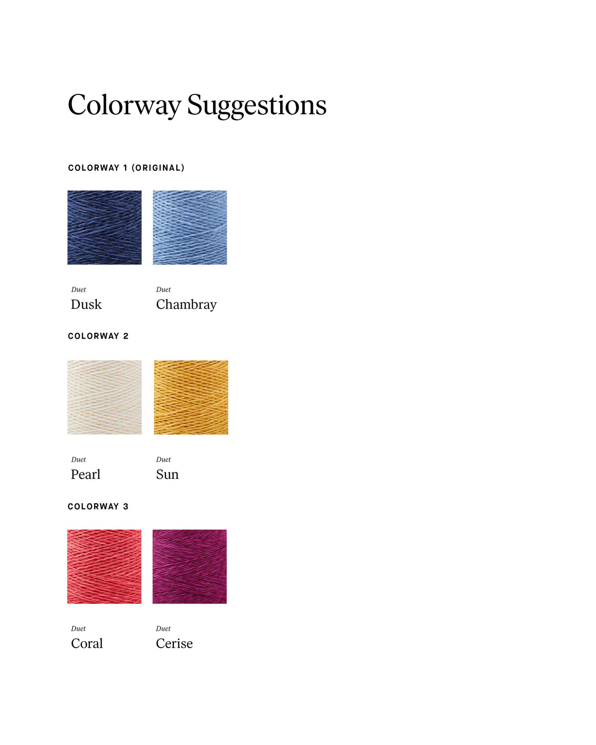 colorway suggestions