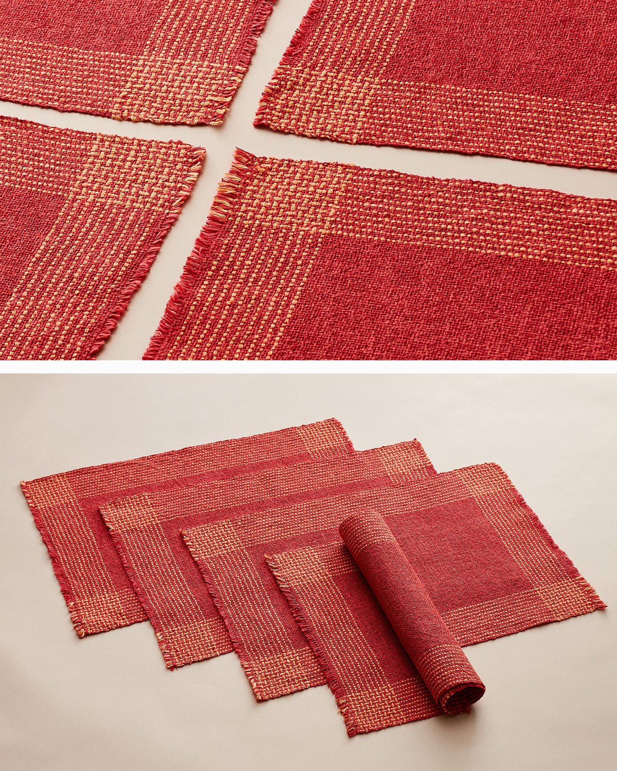 Running Stitch Placemats Rigid Heddle Weaving Pattern