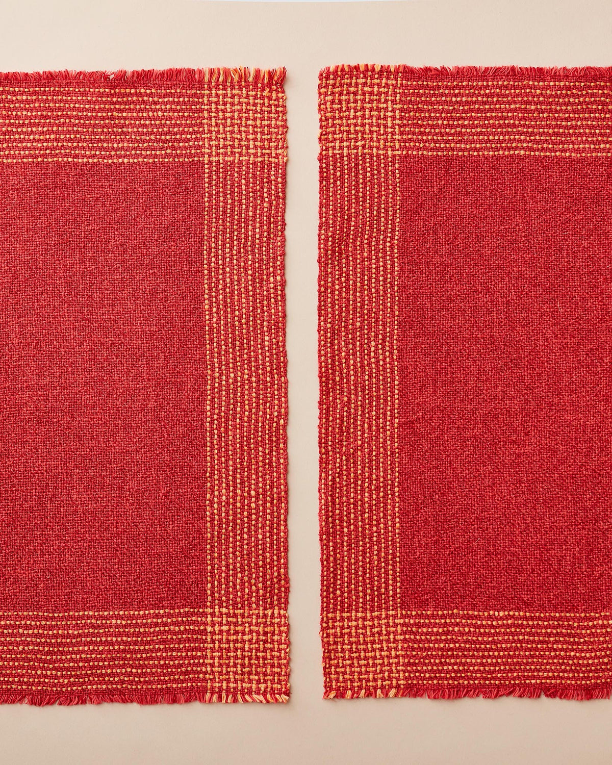 Running Stitch Placemats Rigid Heddle Weaving Pattern