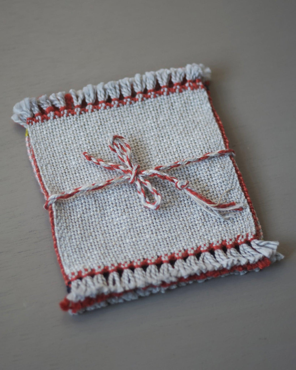 Simple Woven Coasters-Gist Yarn