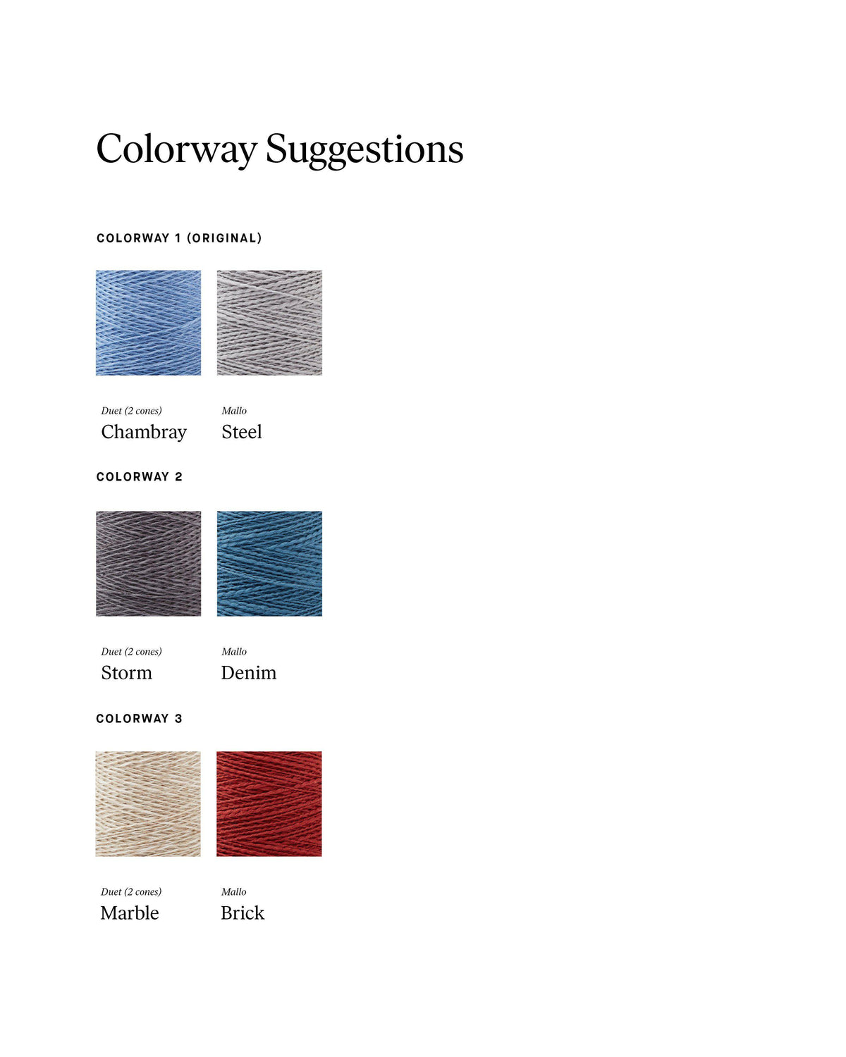 colorway suggestions