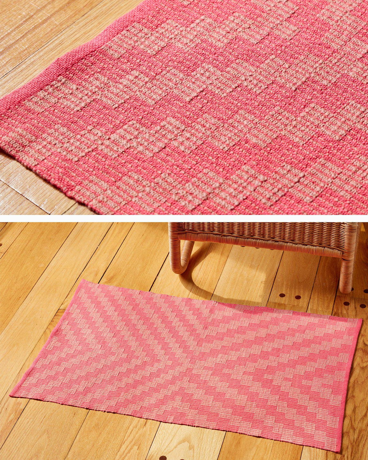 Stair Step Rug Weaving Pattern - Gist Yarn