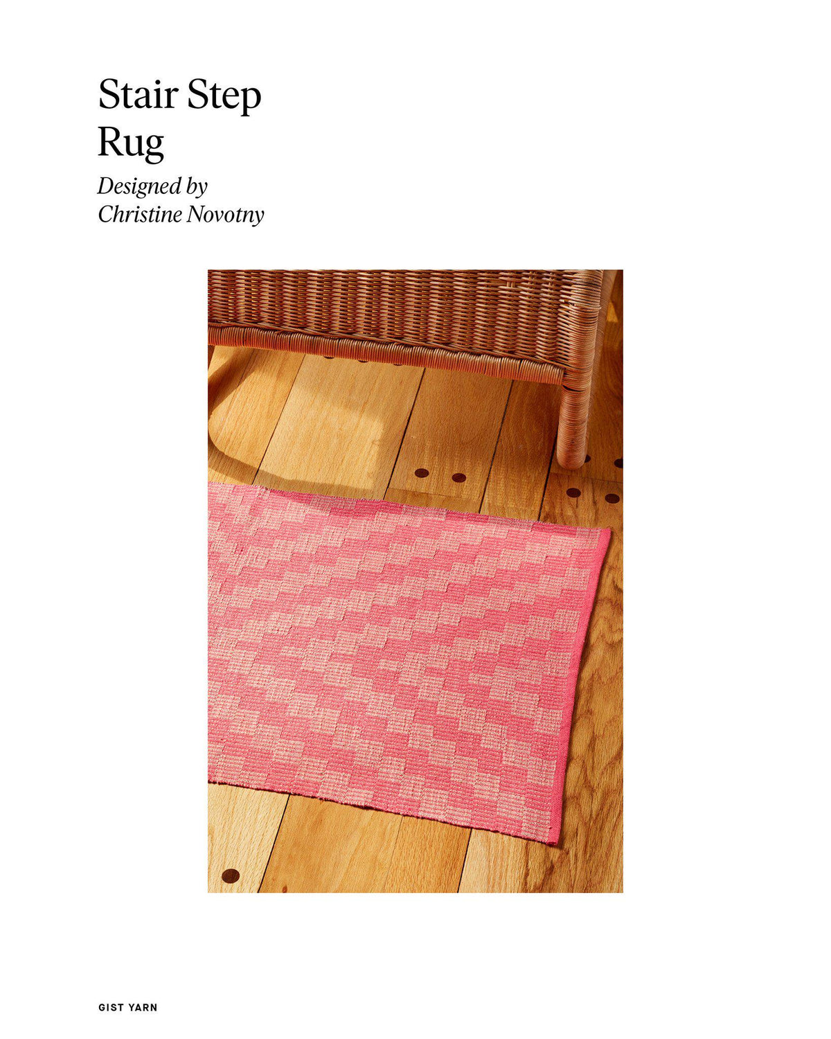 Stair Step Rug-Gist Yarn