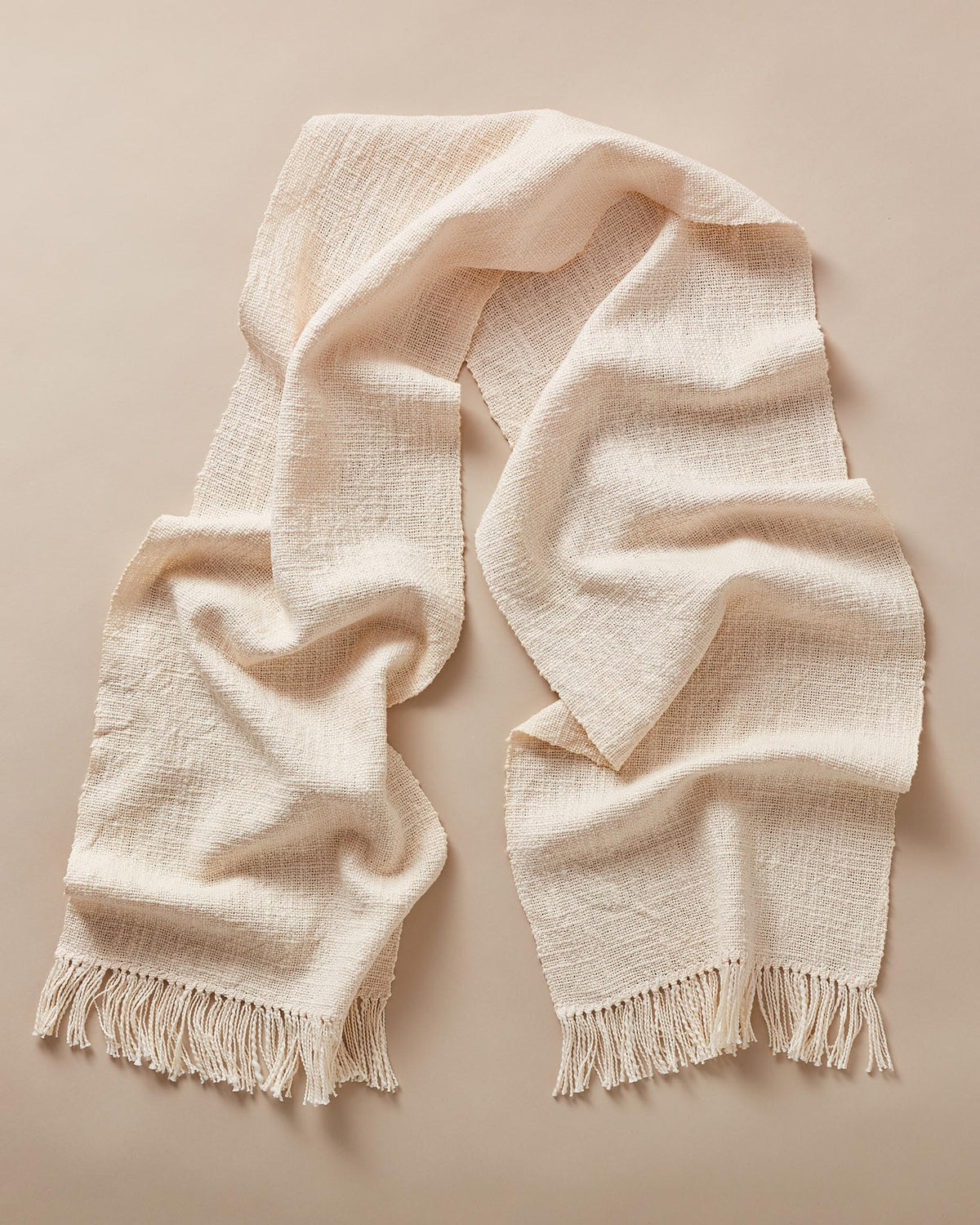 Textured Cotton Scarf-Gist Yarn