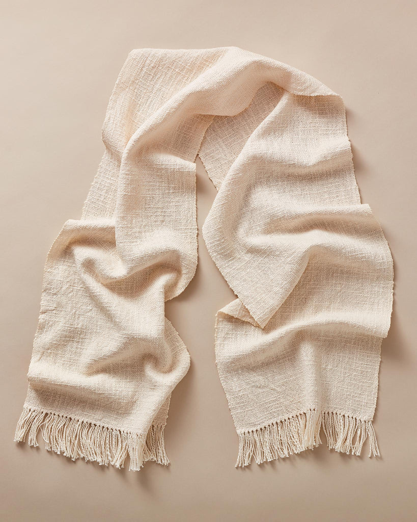Textured Cotton Scarf ~ Free Pattern for Rigid Heddle Looms - Gist