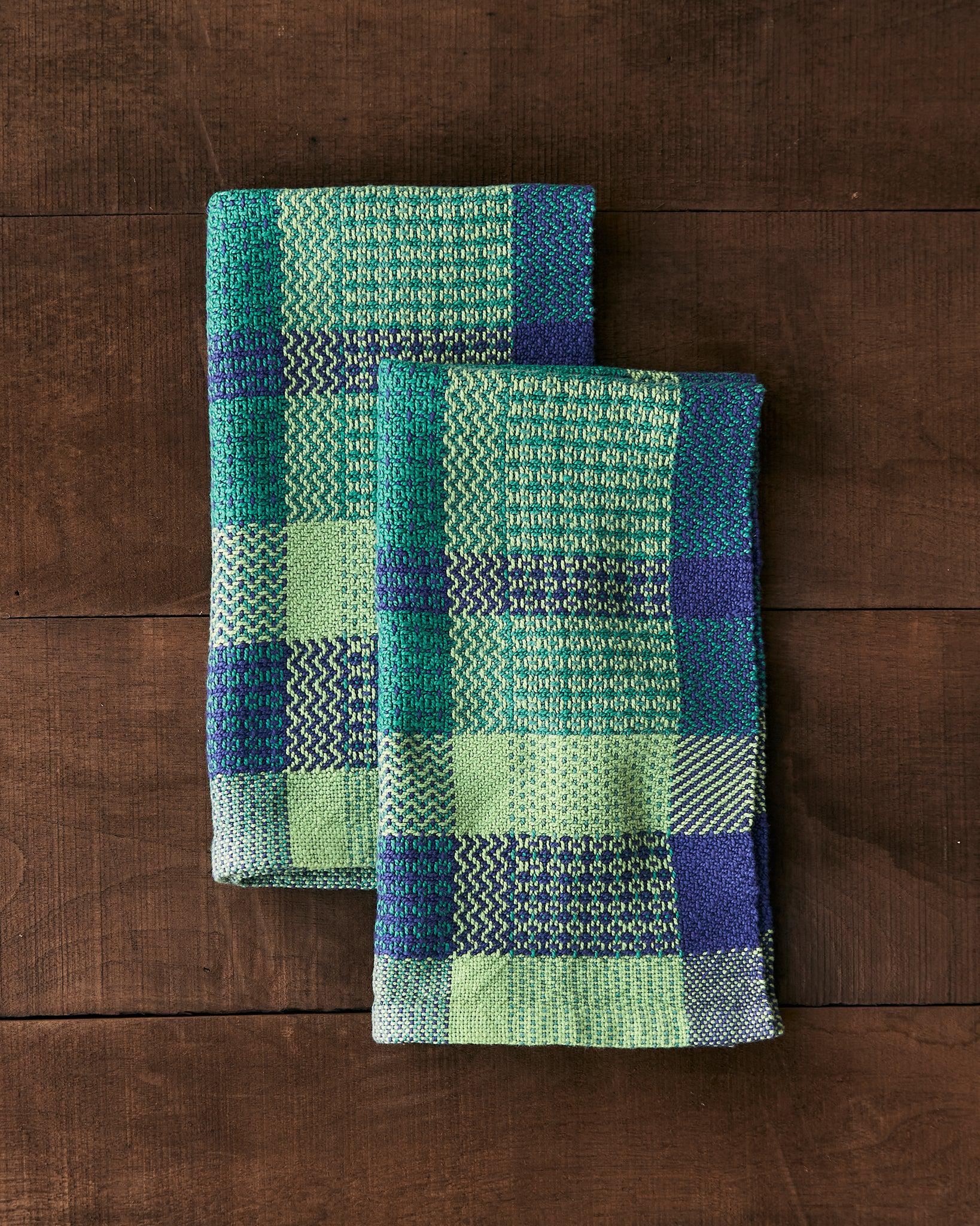 Waffle Weave Kitchen Hand Towel - Brown